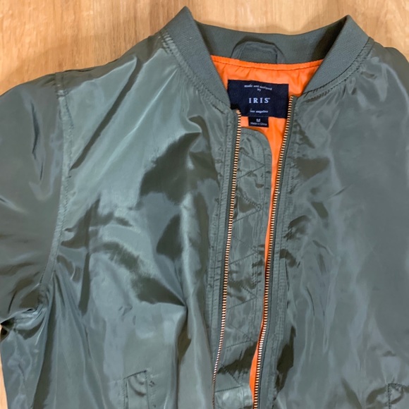 Green bomber jacket - Picture 2 of 3